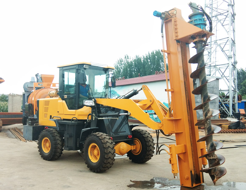 鏟車式打樁機(jī)